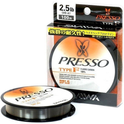 Леска DAIWA FC Presso type-f 0.165мм 4 lb 100м