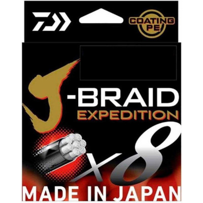 Леска DAIWA J-BRAID EXPEDITION×8E 0.20mm-150m SMASH ORANGE